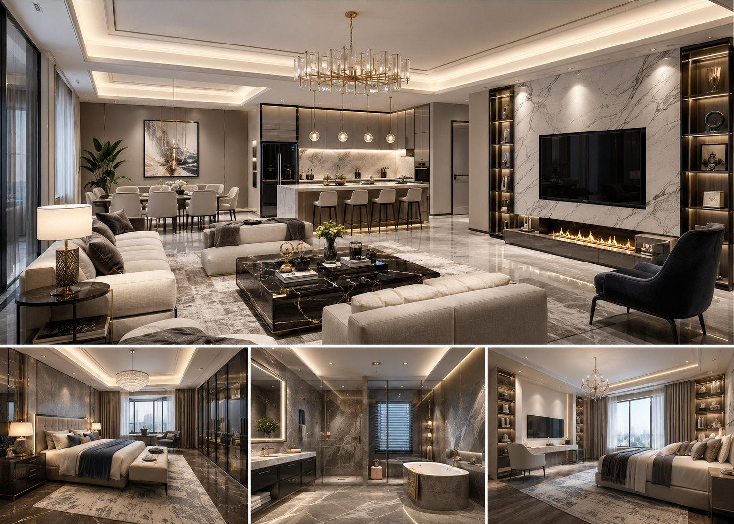 Zhonghua City Full Renovation & Courtyard Project